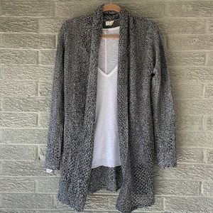 Anthropologie Moth Navy/White Cardigan